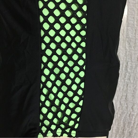 Swimsuits For All Black Ond Piece Swimsuit Size 14 - Picture 7 of 9